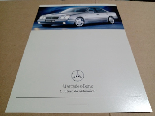 Catálogo Folder Mercedes Benz E 55 Amg Medida 28x21 Cms 2 Pg
