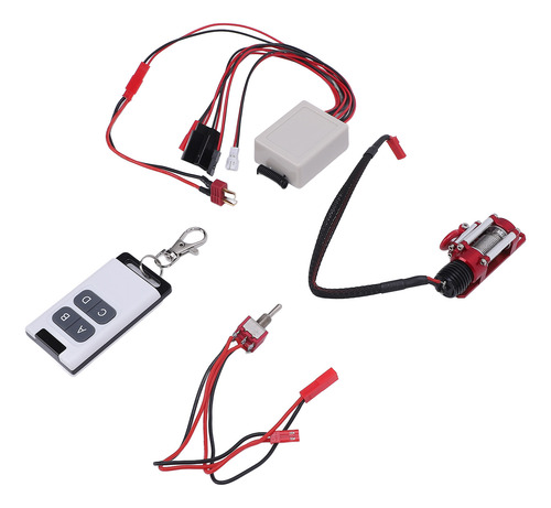 Control Remoto Rc Metal Winch Para Maqueta De Vehículo A Esc