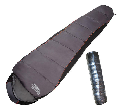 Bolsa De Dormir Waterdog Shaba -10°c + Aislante 5mm Momia