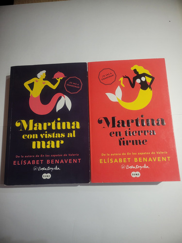 Elisabet Benavent Saga Martina Libros 1 Y 2 Tamaño Grande (Usado)