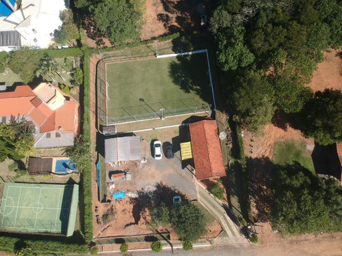 Chácara Ibiúna Condomínio 1.500 Mts Casa E Campo Futebol !!!