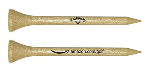 Callaway Wood - Tees De Golf (100 Unidades, Varios Colores Y