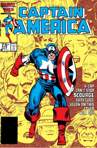 Revista Comic Captain America 319