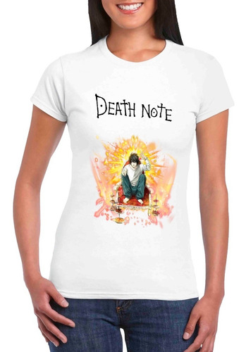 Playera  Alusiva A Death Note Lawliet Detn-132