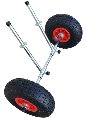 Ruedas Carrito Porta Kayak Regulable Caucho Neumatica Cuna