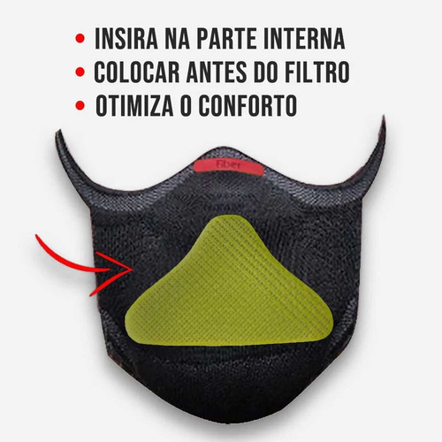 Imagem 4 de 4 de Suporte De Filtro Para Mascara Fiber Knit