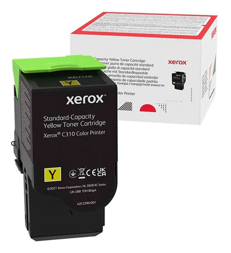 Toner Xerox 006r04363 Color Amarillo Estandar 2000 Paginas