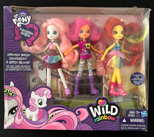My Little Pony Equestria Girls The Cutie Mark Crusaders Wild