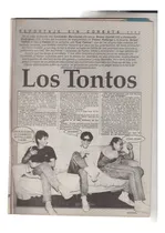 Comprar Rock Uruguay Los Tontos Entrevista En Revista Guambia 1987
