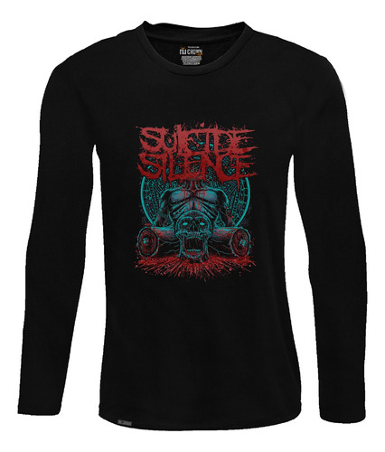 Camiseta Manga Larga Suicide Silence Banda Deathcore Lbo2