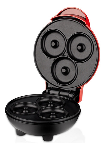 Máquina Mini Donuts 3 Rosquinhas Confeitaria Waffle110v