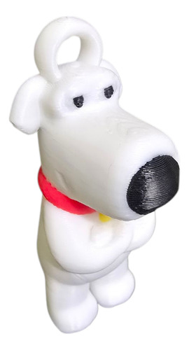Llaverito Brian Alto 5 Cms Con Gancho Argolla Print 3d Pla