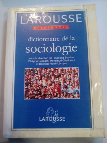 Larousse Dictionnaire De La Sociología Diccionario Francés