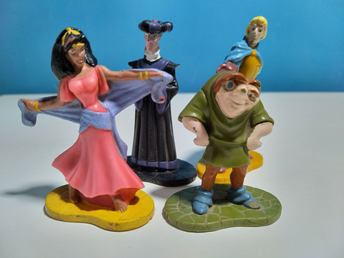 Muñecos Quasimodo,esmeralda,febo Claude (jorobado Notredame)