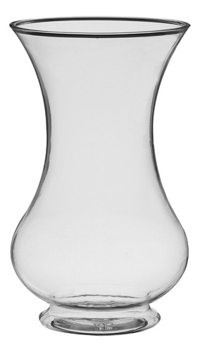 Burton Transparente Pedestal Jarron Cristal