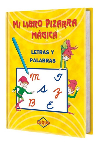 Mi Libro Pizarra Mágica Letras Y Palabras Para Niños