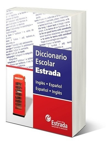 Libro Diccionario Estrada Ingles Español 400 Paginas