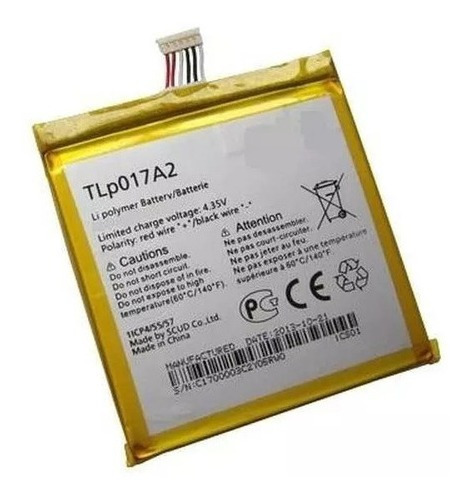 Bateria Pila Alcatel Ot6012/6015/6016/6036 Tlp017a2 - Ic -mg