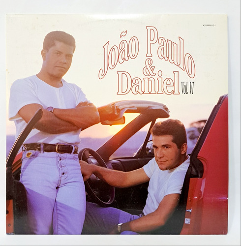 João Paulo E Daniel 6 Discos Vinil Lp Coleção Sertanejo Raro
