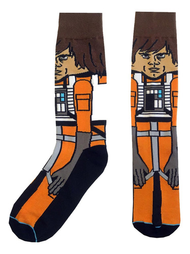 Calcetines De Tubo Medio, Mxwkr-001, 1 Par, 6.5-10.5us, Luxe