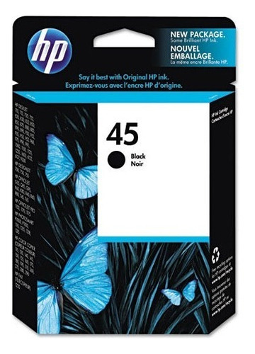 Tinta Hp 45 51645a Color Negro Deskjet 720c 820 850