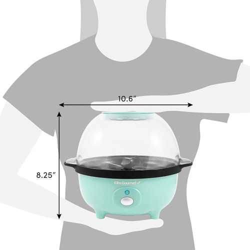 Elite Gourmet Epm330m Palomitera Automática 3qt. Popcorn ...