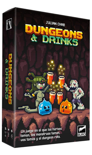 Dungeons & Drinks Juego De Mesa - Tienda Magic Z