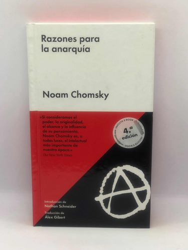 Libro Razones Para La Anarquia  Noam Chomsky Malpaso