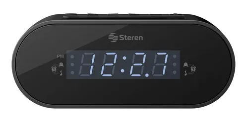 Radio Reloj Despertador Digital Fm Steren, Clk-240