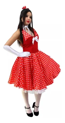 Vestidos anos 60 2025 mercado livre