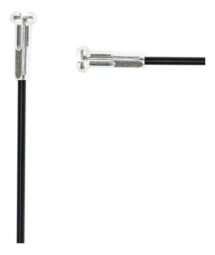 Rayos 257mm Para Aro R26 Aerodinámico 144pzas C/niples Negro