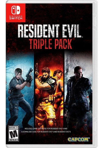 Resident Evil: Triple Pack -  Nintendo Switch - Físico Nuevo