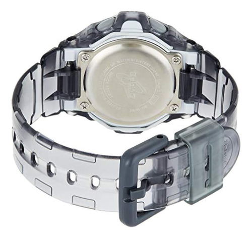 Casio Babyg Bg169r8b Protector Facial Ionizado Metal Gris Az