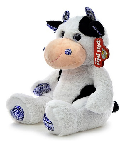 Peluche Vaca Sentada 30cm New Ar1 3506 Ellobo