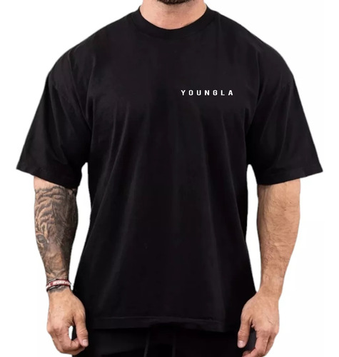 Playera Ideal Para Ejercicio Logo Youngla