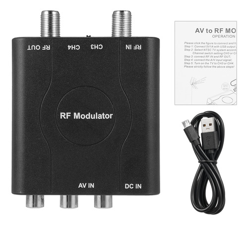 Convertidor Modulador De Señal Catv Para Signals Professiona