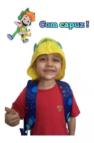 Mochila Infantil Gato Galáctico r Escolar Clio Kids - Clio