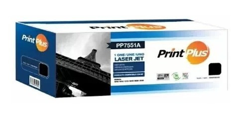 Toner Print Plus Competible Hp 7551a  Negro 