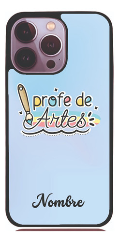 Funda Profe Artes V1 Huawei Personalizada Nombre