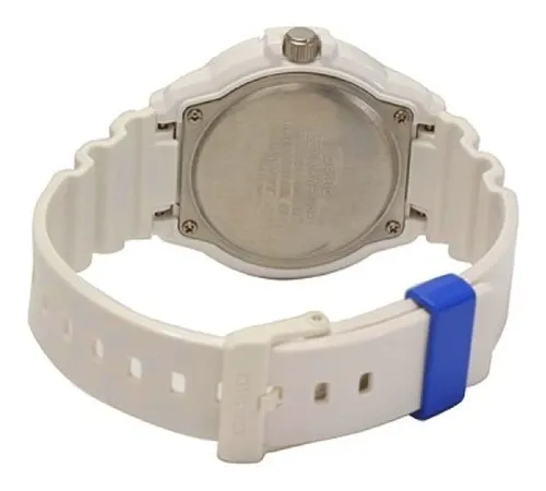 Reloj Casio Mrw 200hc Blanco Fechador Sumergible 100m Color del