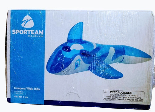 2 Inflable Ballena (Usado)