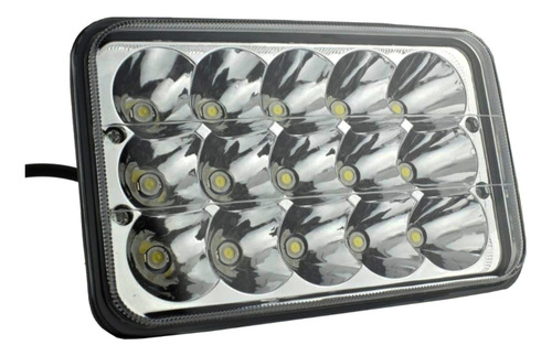 Faro Led Rectangular 5 Pulgadas H4 Unidad Principal 4x6
