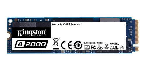 Disco sólido interno Kingston SA2000M8/250G 250GB