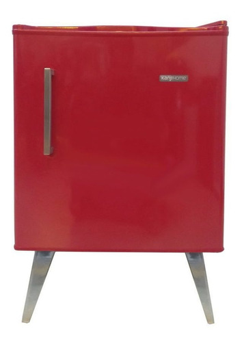 Heladera minibar Kanji KNJ-48RVR roja 48L 220V