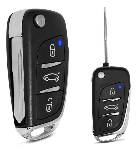 Alarme Automotivo Universal AL-20XR TXC Chave Canivete Premium