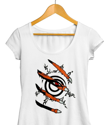 Remera Naruto Kurama Sello Diseño Exclusivo