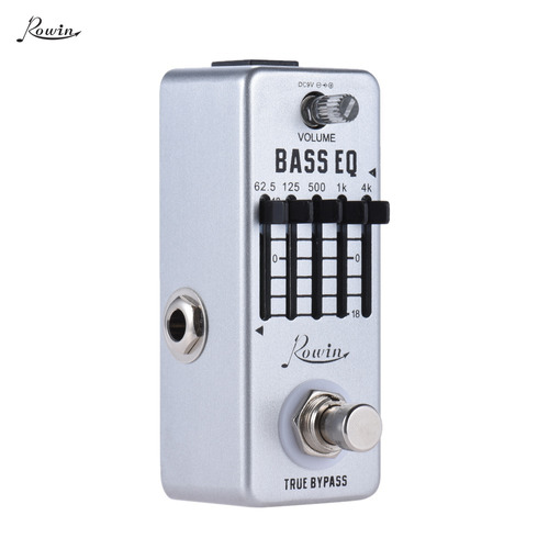 Rowin Equalizador De Guitarra Baja Efecto Pedal Eq De 5