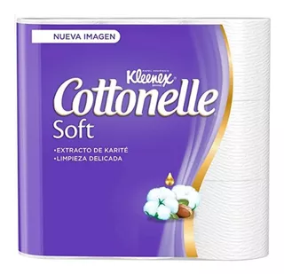 Rollo Cottonelle Soft 40 Pzs Papel Higiénico Kleenex