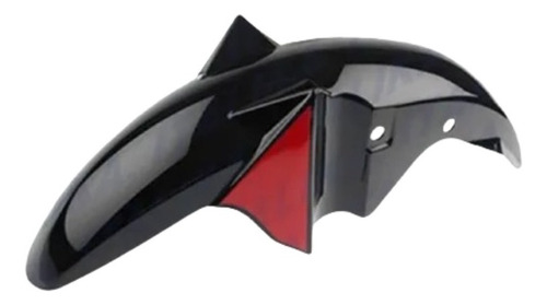 Salpicadera Negro/rojo Original Italika 125z(f16010224)