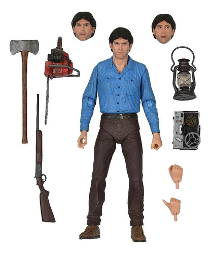 Neca The Evil Dead 40 Aniversario Ultimate Ash Película